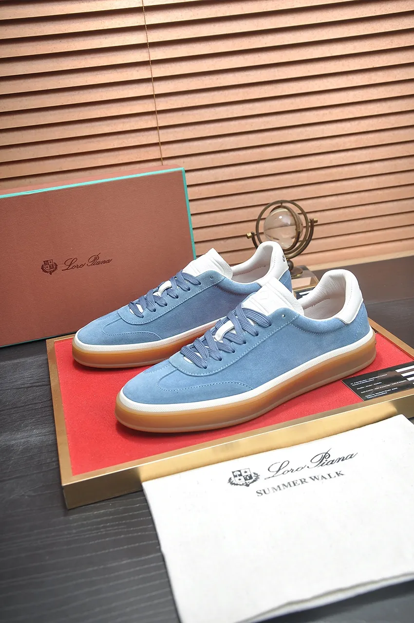 Men's men's shoes 💰540💶【𝐥𝐨𝐫𝐨 𝐏𝐢𝐚𝐧𝐚】lp classic loafers, an Italian treasure brand, the only brand that can match Hermès! Only after wearing it do we realize that we cannot let down our feet. The upper is imported cashmere, the lining of water-dyed cowhide ➕ the cowhide feet, the official original glass rubber outsole, and the pendant. Exclusive original packaging (tag ➕ brand paper ➕ outer box ➕ hand bag) code number: 38-45